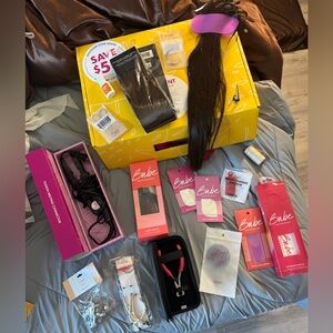 Babe Hair Extensions & Styling Tools Set